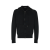 Sweat shirt à capuche zippé coton noir