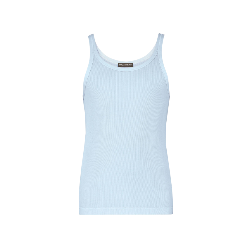 dolce-gabbana-debardeur-cotele-en-jersey-de-coton-bleu-ciel