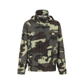 Blouson veste zippée camouflage kaki plaque logo DG