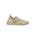 Baskets running Flow Maille beige