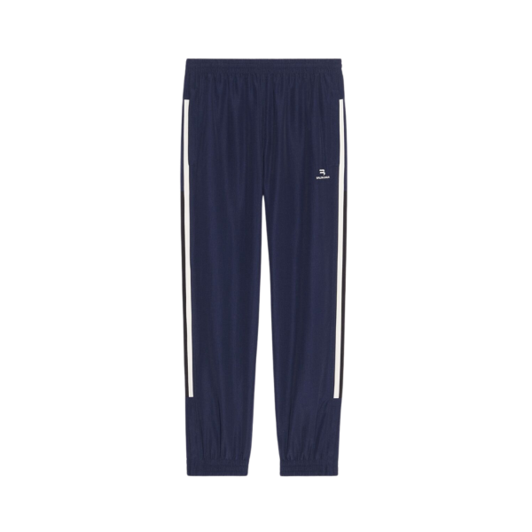 Pantalon BALENCIAGA Sporty B Regular Tracksuit Bleu marine bande blanche