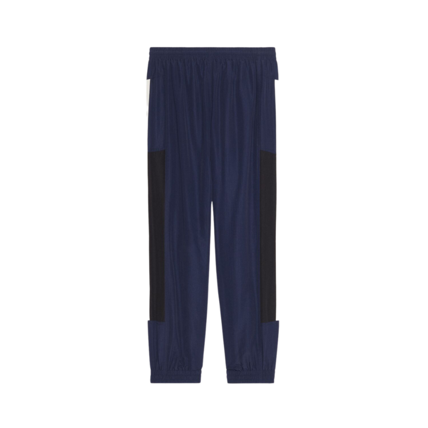 Pantalon BALENCIAGA Sporty B Regular Tracksuit Bleu marine bande blanche