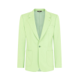 Veste Portofino laine stretch vert pistache poche plaquée