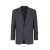 Veste Blazer 2 boutons Lin Gris Anthracite