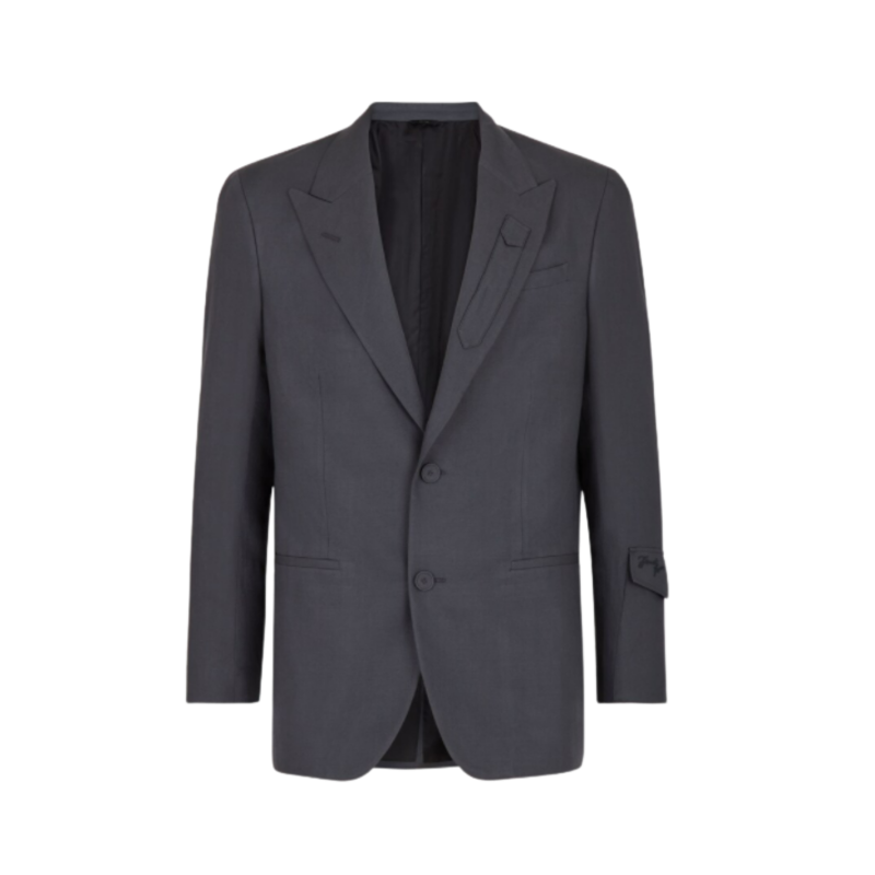 Veste Blazer 2 boutons Lin...