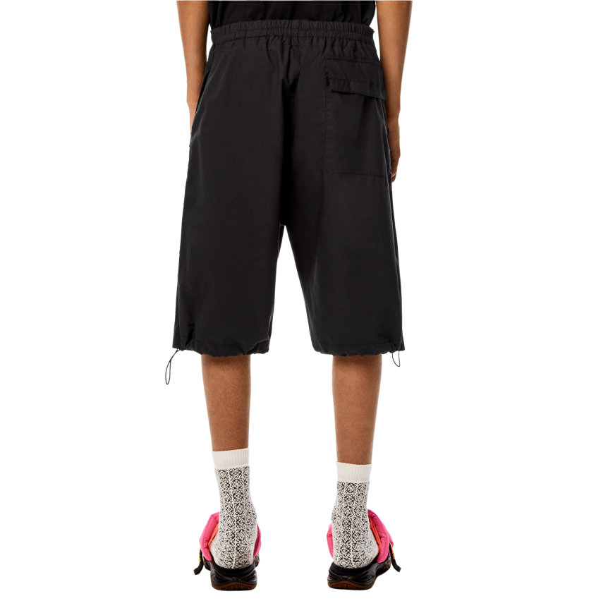 Bermuda Short LOEWE Cargo Coton noir Multipoches
