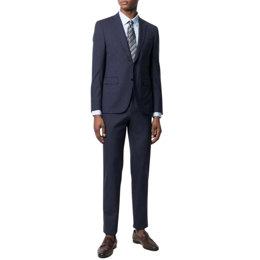 Chemise LANVIN manches longues Coton bleu ciel