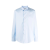 Chemise manches longues Coton bleu ciel