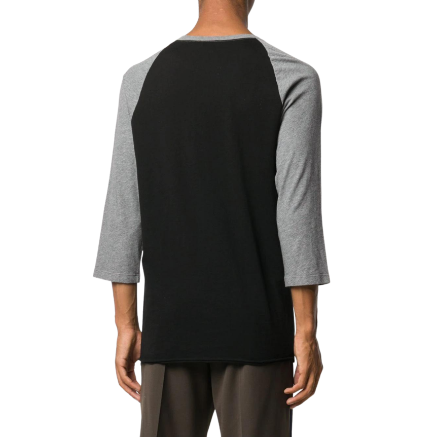 T-shirt SAINT LAURENT manches courtes coton noir gris Mickey