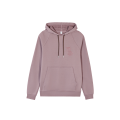 Sweat-shirt à capuche coton parme broderie logo