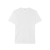 T-shirt coton blanc scritto allover