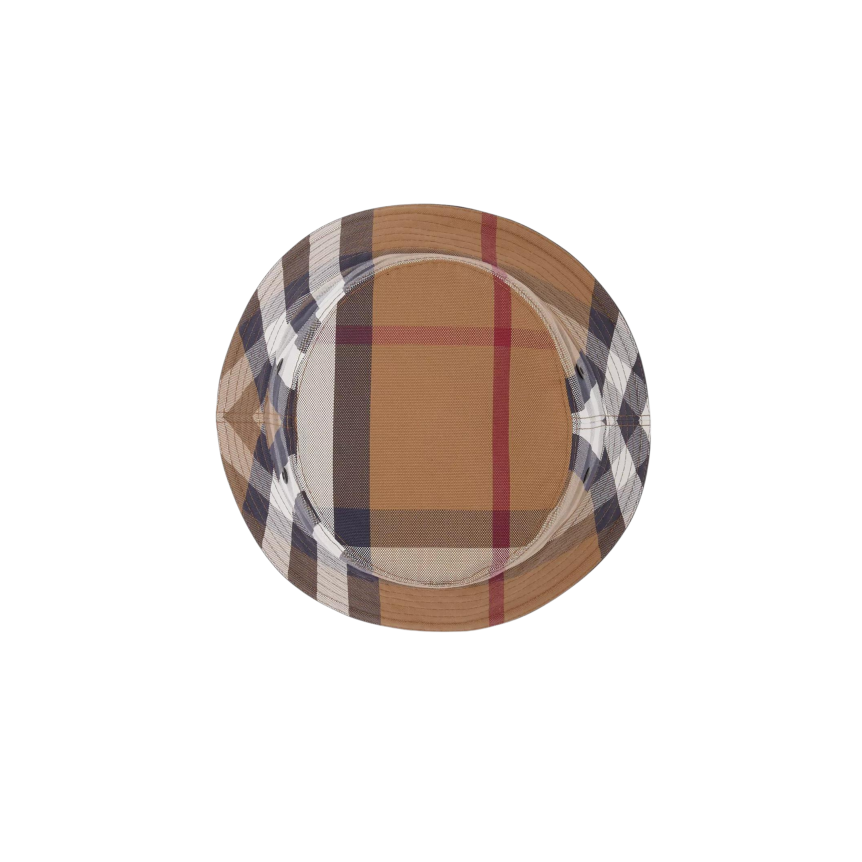 Bob BURBBERY toile coton Check Vintage Birch Brown marron