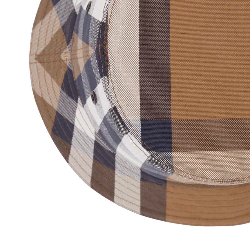 Bob BURBBERY toile coton Check Vintage Birch Brown marron