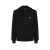 Veste zippée Sweat-shirt à Capuche coton noir broderie logo DG Noir
