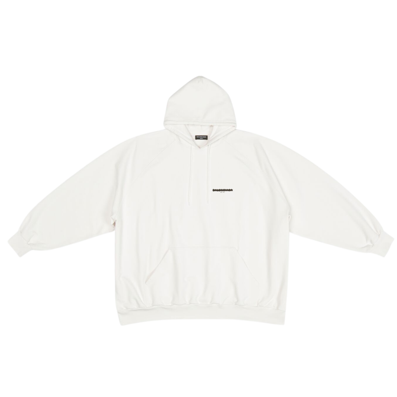 hoodie balenciaga blanc