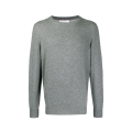 Pull Ras Du Cou Gris Cachemire