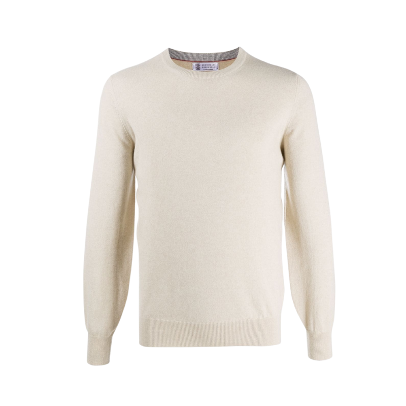 Pull Ras Du Cou Beige...