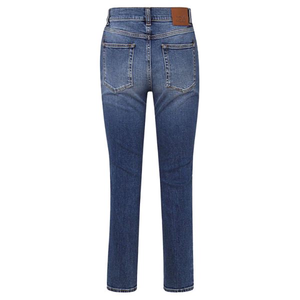 Jeans ALEXANDER MCQUEEN Bootcut coton denim bleu delavé