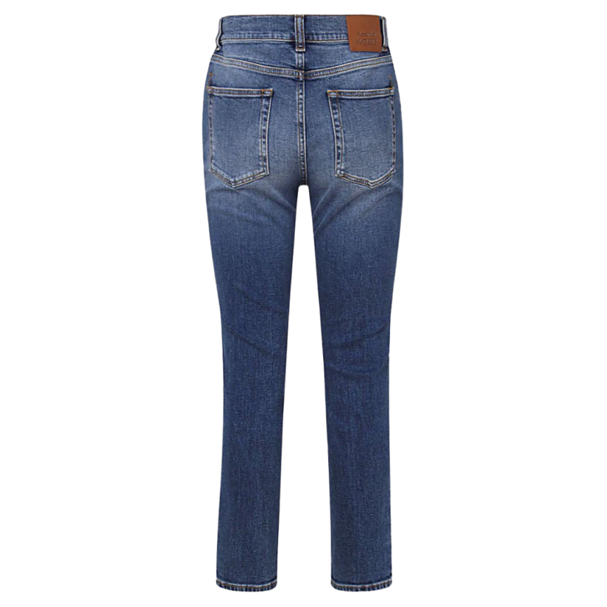 Jeans ALEXANDER MCQUEEN Bootcut coton denim bleu delavé