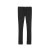 Jean Skinny taille basse denim coton bio noir étiquette cuir noir