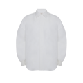 Chemise manches longues popeline coton blanc