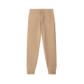 Pantalon jogging Larkan cachemire coton Camel Monogram