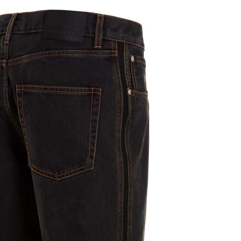Jean slim Homme Vêtements Jeans Jeans slim Jean Alexander McQueen pour homme en coloris Noir 