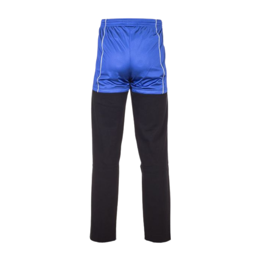 Pantalon jogger noir bleu roi
