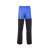 Pantalon jogger noir bleu roi