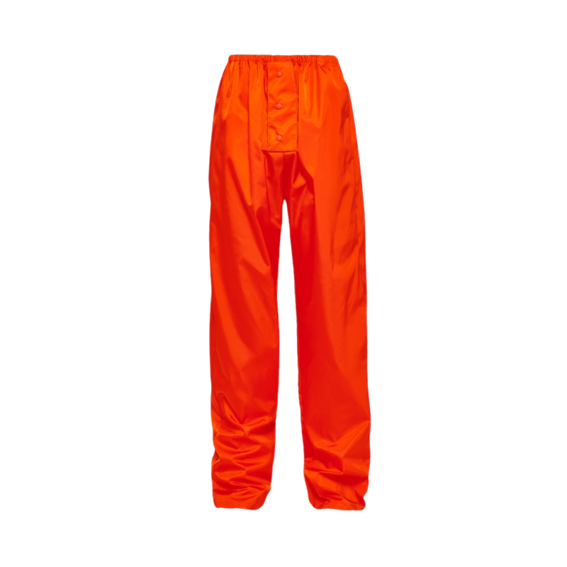 Pantalon large re-nylon orange