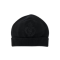 Bonnet noir Broderie DG Couronne
