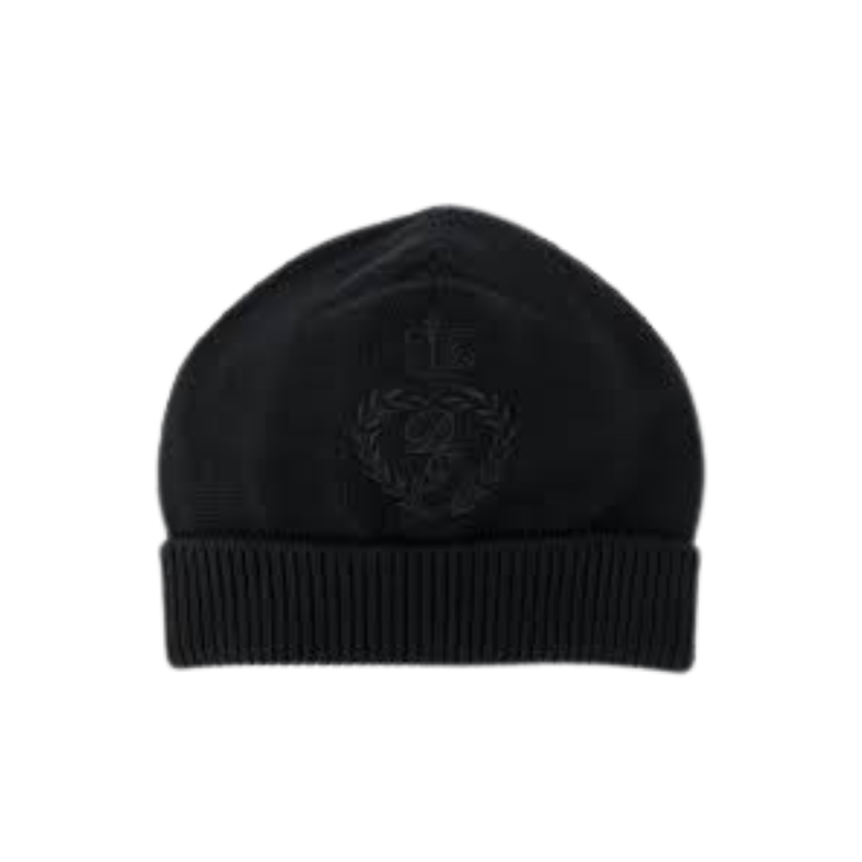 Bonnet DOLCE & GABBANA noir Broderie DG Couronne