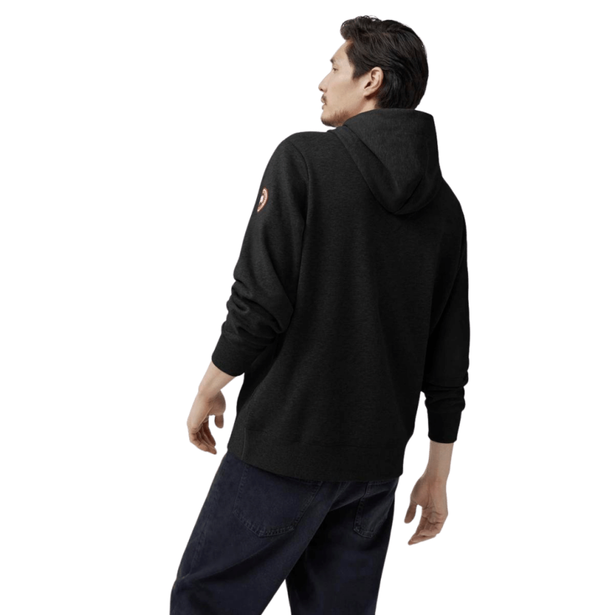 Sweat-shirt à capuche  CANADA GOOSE Huron coton noir