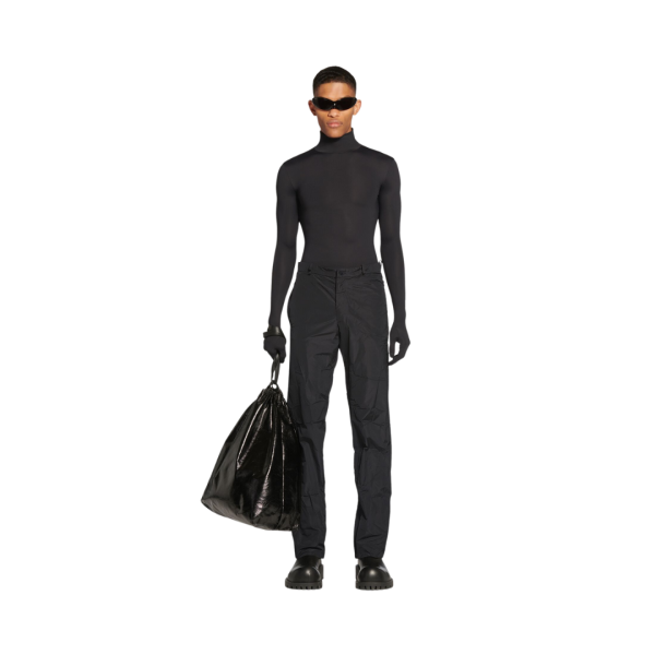 Pantalon Balenciaga Repliable en taffetas d'extérieur noir