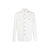 Chemise en coton blanc velours côtelé