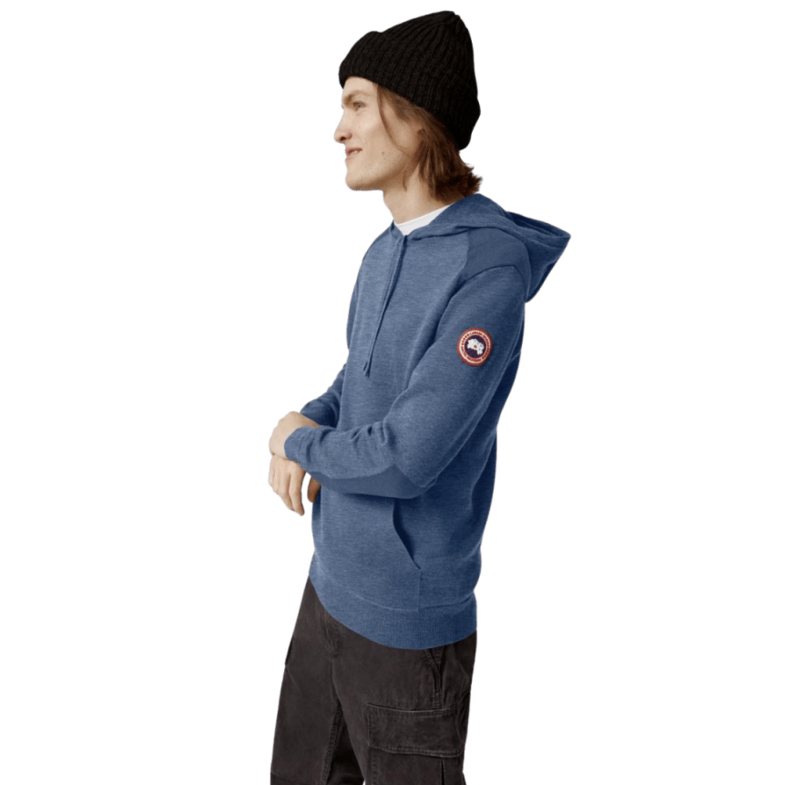 Sweat-shirt à capuche CANADA GOOSE Amherst Bleu jeans