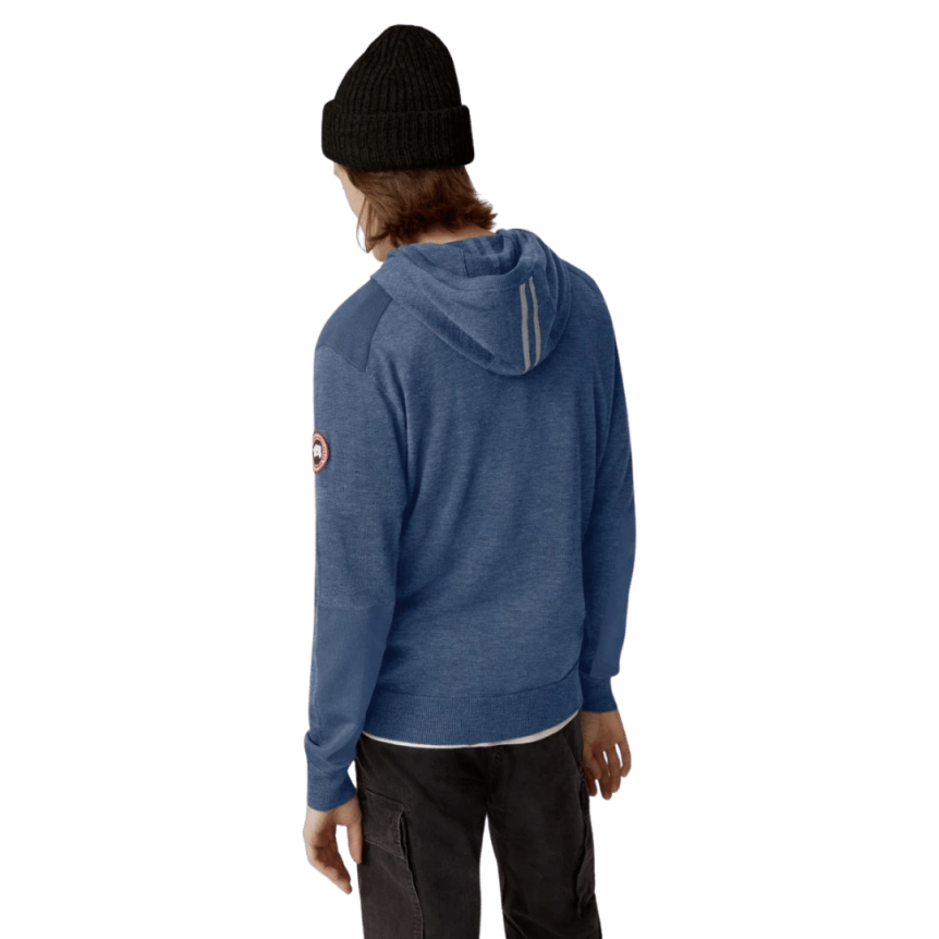 Sweat-shirt à capuche CANADA GOOSE Amherst Bleu jeans