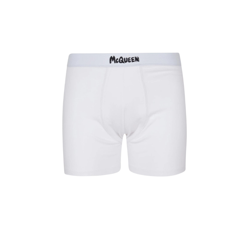 Boxer coton blanc graffiti...