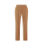 Pantalon flanelle Camel Ceinture boucle dorée