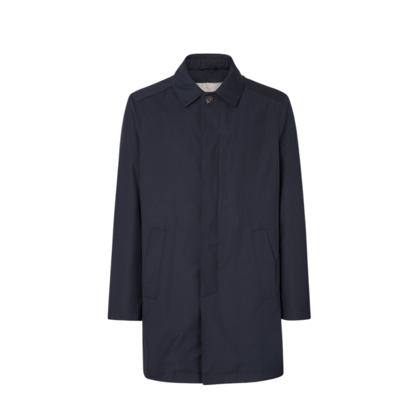 CORNELIANI Imperméable intérieur détachable bleu marine