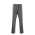 Pantalon laine vierge gris taille élastique cordon