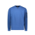 Sweat-shirt coton bio Save the Sea détails ECONYL® Bleu roi