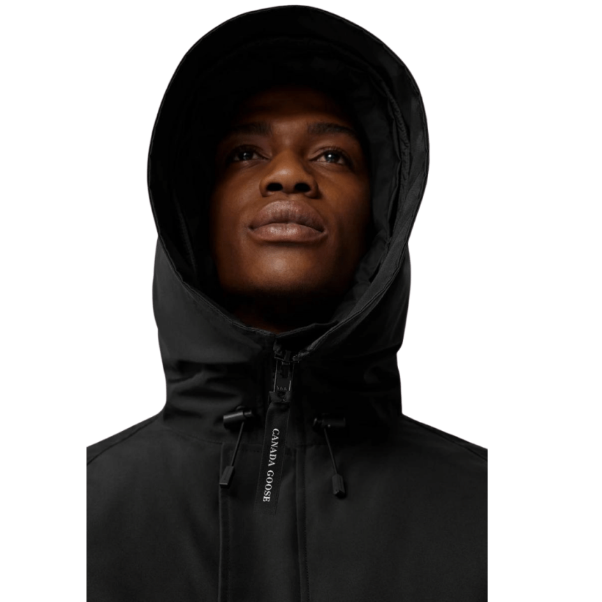 Blouson aviateur bomber CANADA GOOSE Chilliwack capuche noir