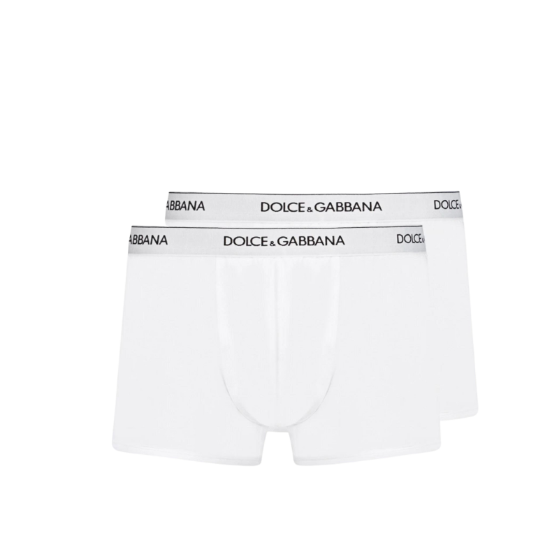 Lot deux boxers coton blanc...