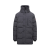 Parka Carson capuche revers fourrure amovible gris