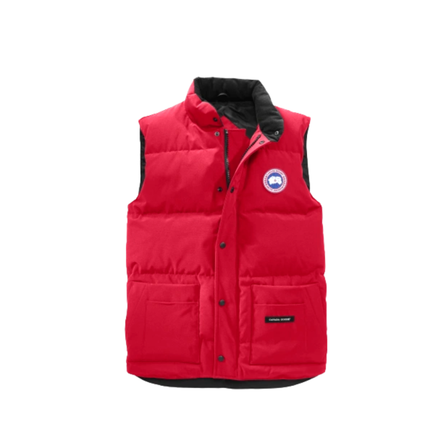 Gilet CANADA GOOSE Freestyle Crew doudoune sans manches Rouge
