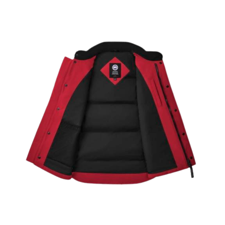 Gilet CANADA GOOSE Freestyle Crew doudoune sans manches Rouge