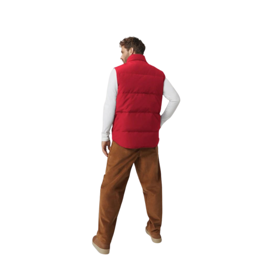 Gilet CANADA GOOSE Freestyle Crew doudoune sans manches Rouge