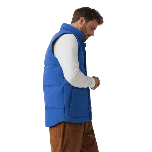 Gilet CANADA GOOSE Freestyle PBI doudoune sans manches Bleu roi