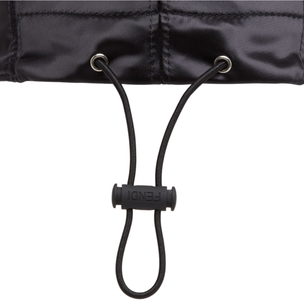 Casquette nylon noir pochette FENDI baguette FF